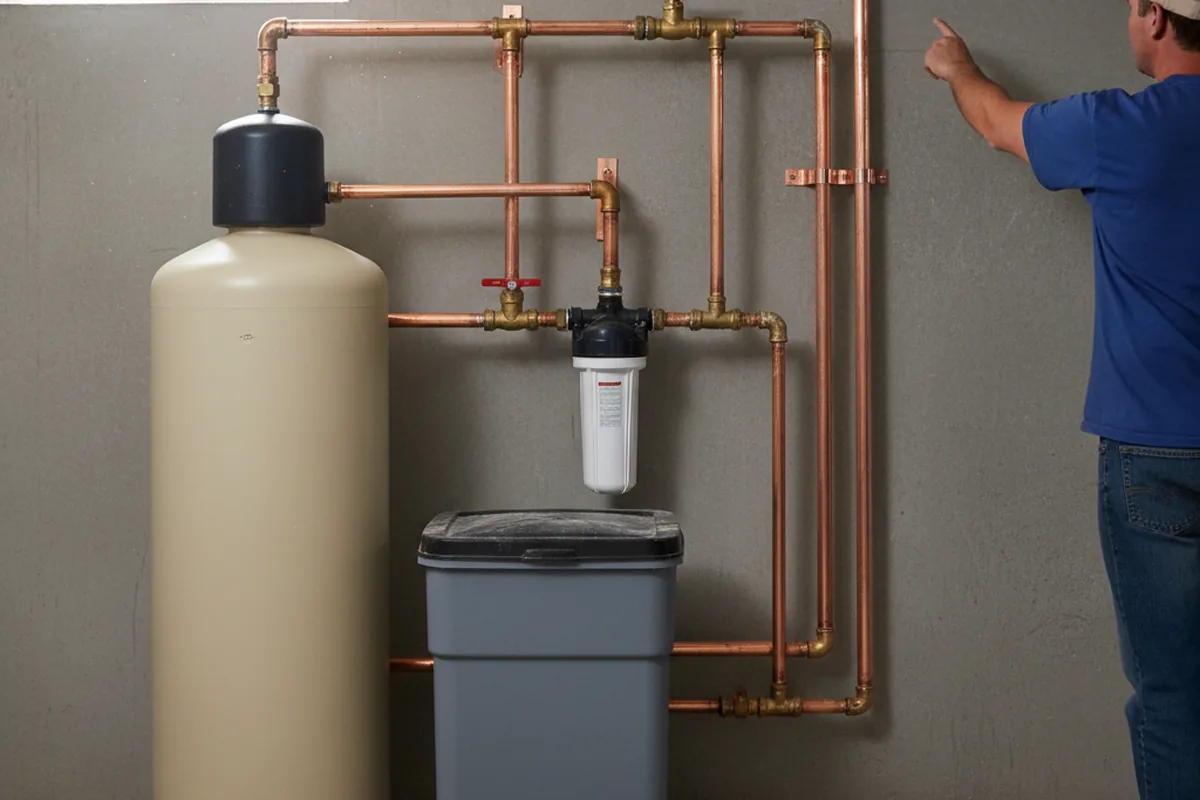 Whole-house water treatment system installed in Ambler